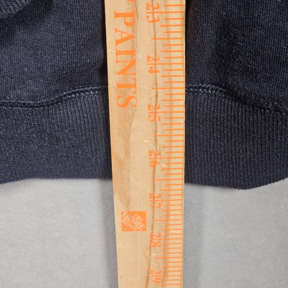 Helly Hansen Sweatshirt Mens 2XL Blue‎ Work Wear 1/4 Zip Fleece Lined Logo - Picture 7 of 10